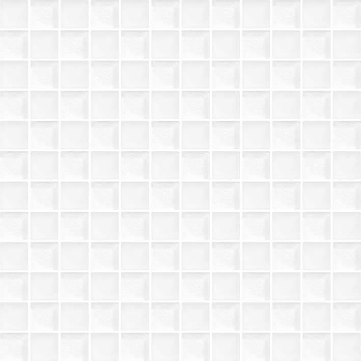 0001-Bright White - Villi Mosaic Checkerboard