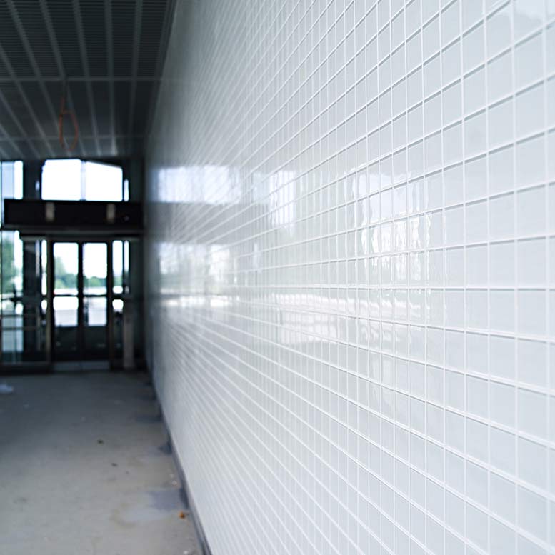 Glass Tile for Commercial Buildings