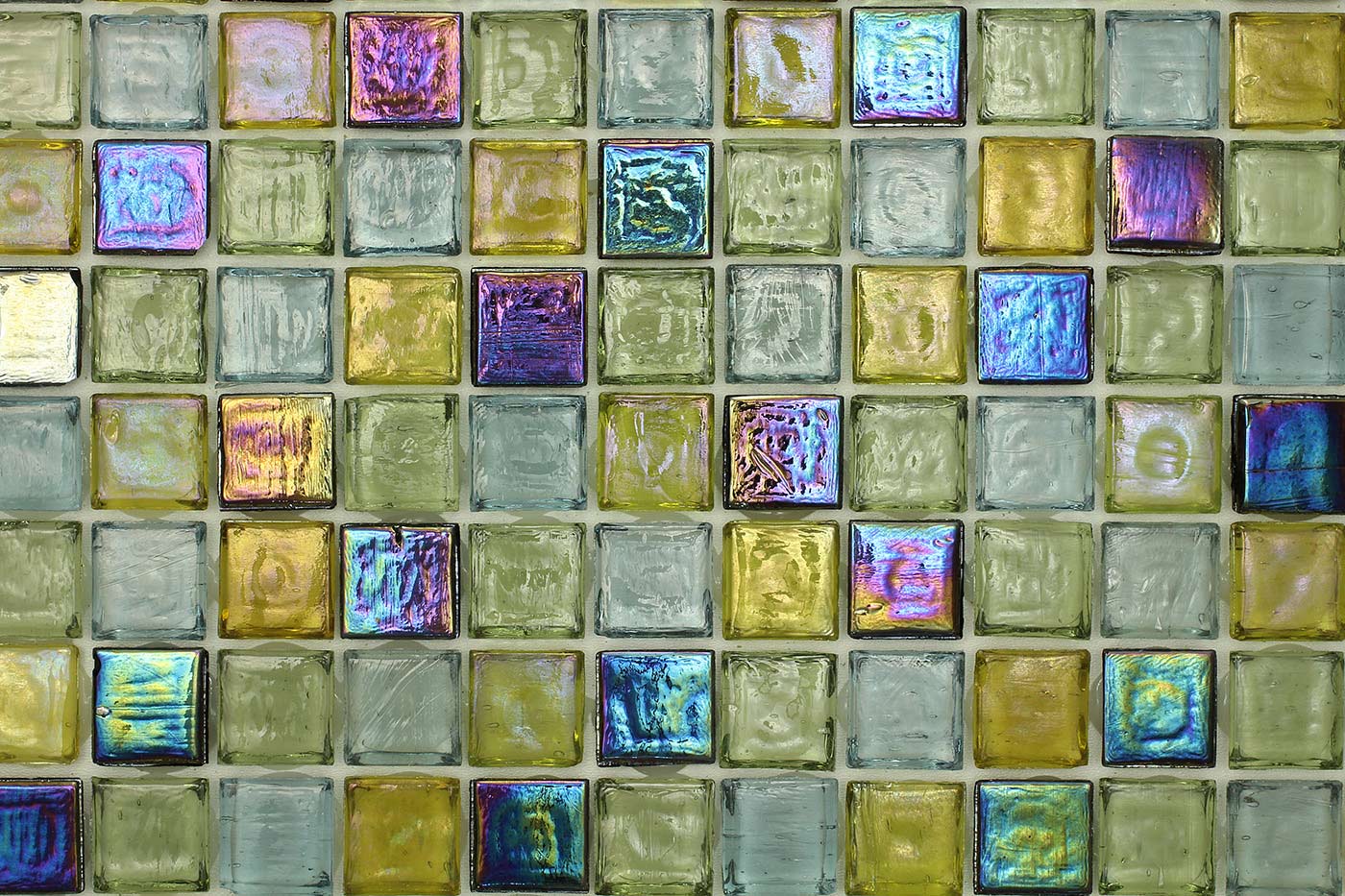 Peridot - Villi Mosaic Jewel (Molten Glass)