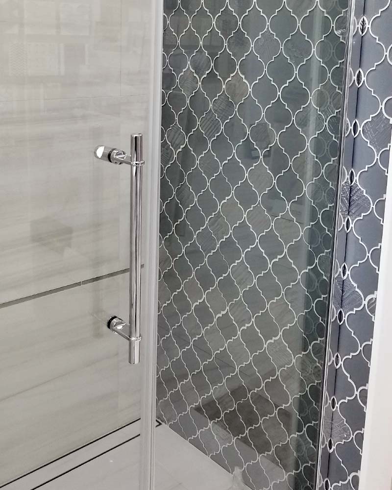 Villi Glass Tile - Bathroom Installation