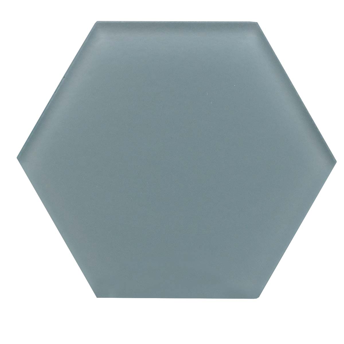 0024 Clear Grey - Hexagon Matte